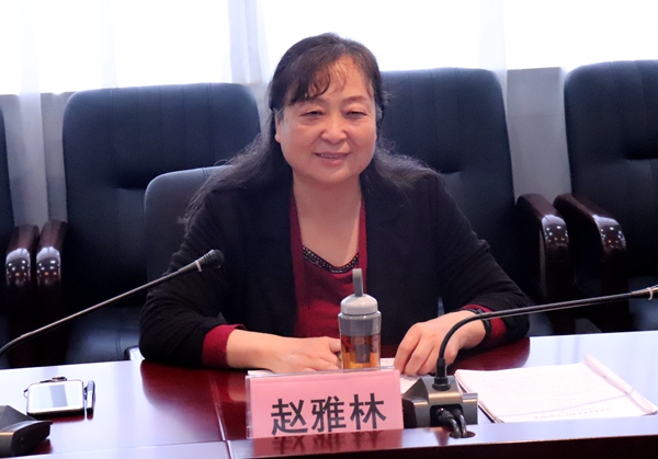 省委党校（行政学院）工作处处长赵雅林讲话.JPG