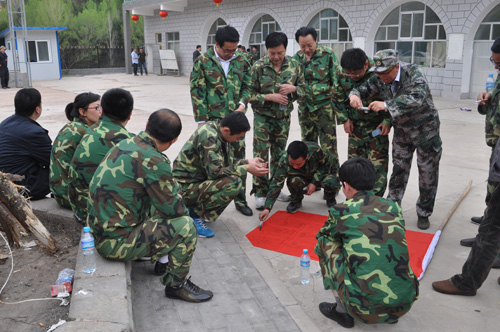 我校2013年第一期科级干部轮训班赴甘泉县进行实地教学 第 4 张